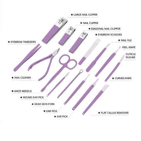NailCraft Pro™ 16-Piece Kit
