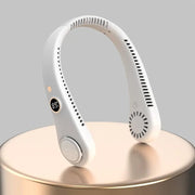 Portable Neck Fan Rechargeable Smart Cooling With 3 Speed USB Charging Low Noise Mini Fans For Kitchen Travel Outdoor & Office For Men & Women